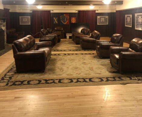 Thanks to your support, Chapter House floor replacements are complete! Memorabilia available