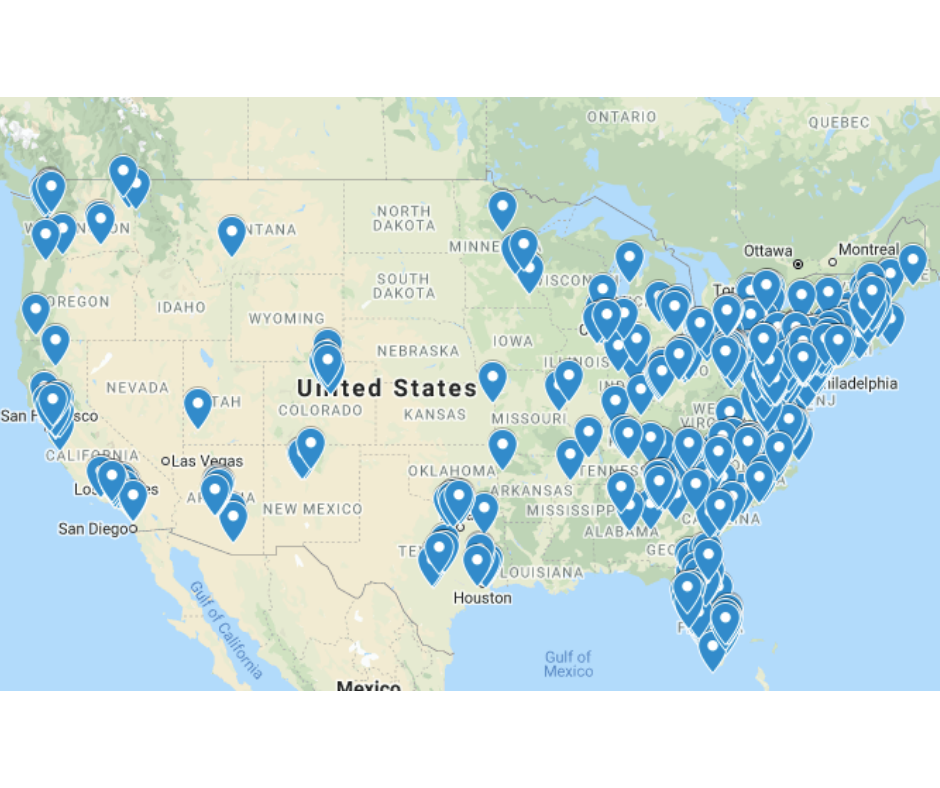 Interactive Alumni Map: Connect with Chi Phi Brothers In YOUR Area!